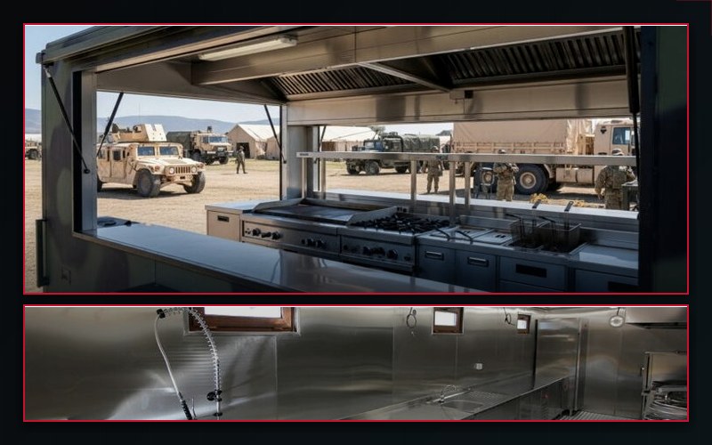 High-Capacity Field Kitchen